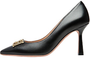 (Women) BALLY Leather Slip-On Stiletto 'Black Heel 8.5cm' 6301722 (Women) BALLY Leather Slip-On Stiletto 'Black Heel 8.5cm' 6301722