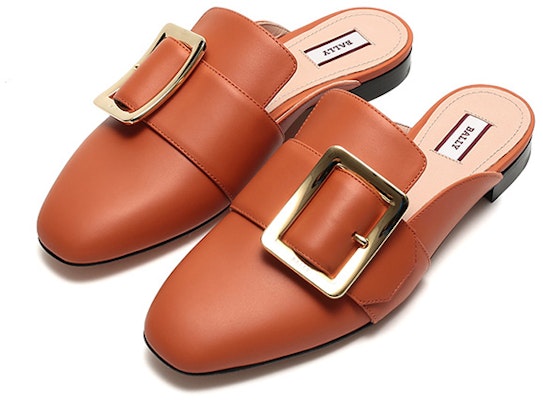 (W) BALLY Kulit Slip-On 'Oranye Merah' 6231234 Lookbook (W) BALLY Kulit Slip-On 'Oranye Merah' 6231234