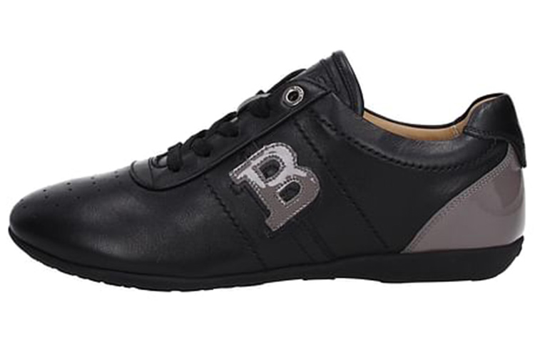 (W) BALLY Leather Sneaker 'Black'