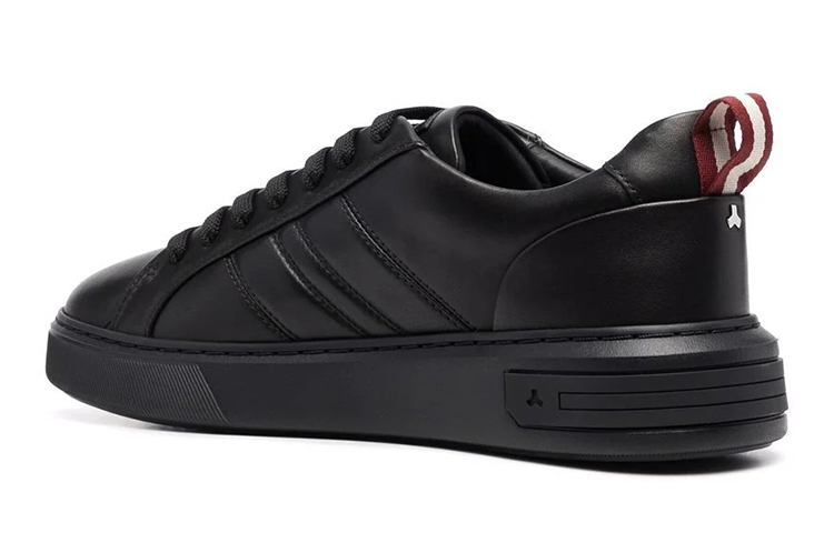 (W) BALLY Leather Sneaker 'Black Lace-Up' 圖 3