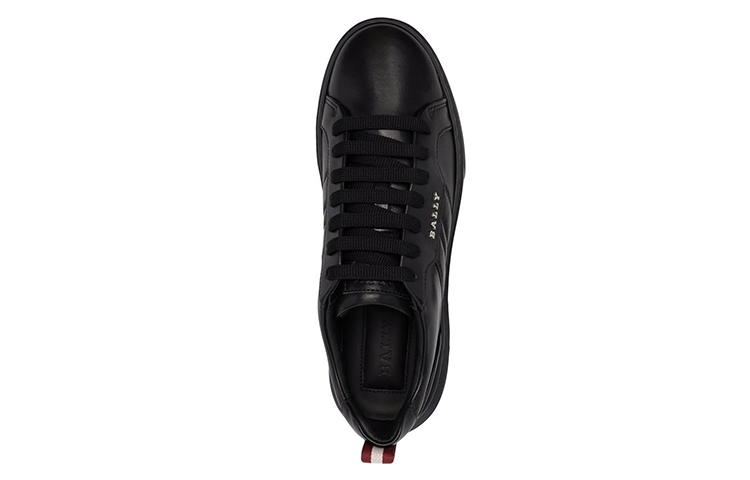 (W) BALLY Leather Sneaker 'Black Lace-Up' 圖 4