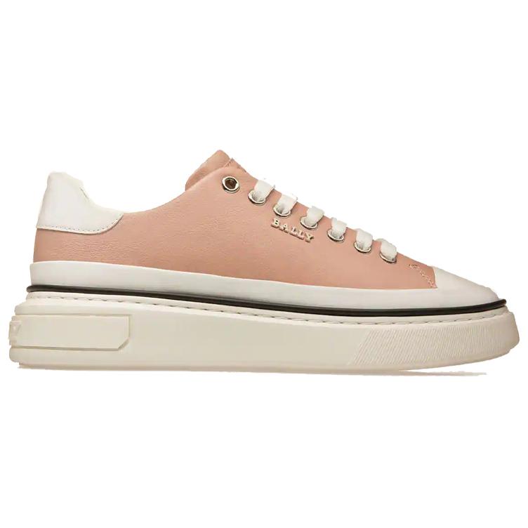 (W) BALLY Leather Sneaker 'Pink Casual Fashion' 圖 2