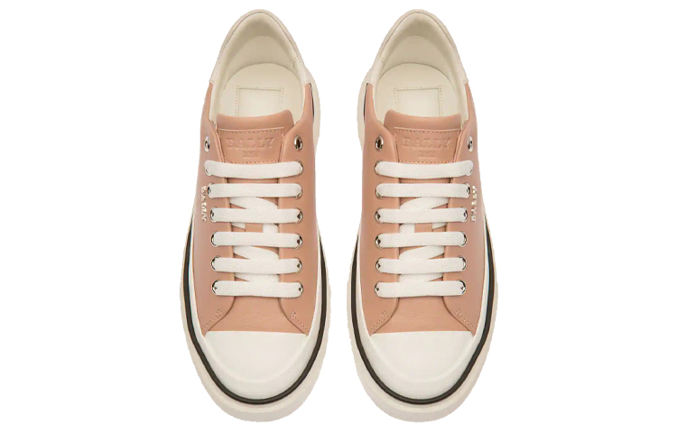 (W) BALLY Leather Sneaker 'Pink Casual Fashion' 圖 3