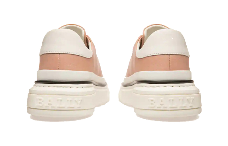 (W) BALLY Leather Sneaker 'Pink Casual Fashion' 圖 4