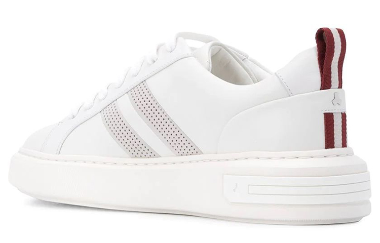 (W) BALLY Leather Sneaker 'White Fashion' 圖 4