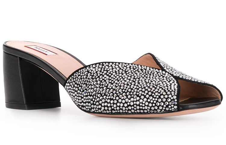 (W) BALLY Lift 'Silver Calfskin Sandals' 圖 3