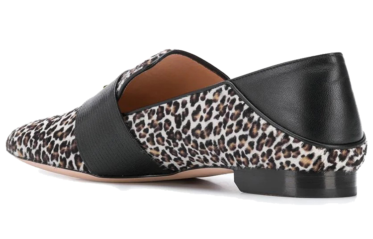 (W) BALLY Loafer 'Black and White Leopard' 圖 3