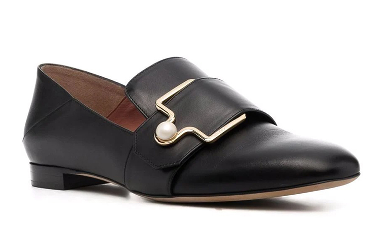 (W) BALLY Loafer 'Black Buckle' 圖 2