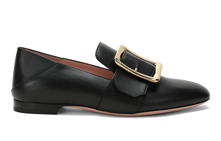 Lookbook (W) BALLY Loafer 'Buckle Hitam' 6237836