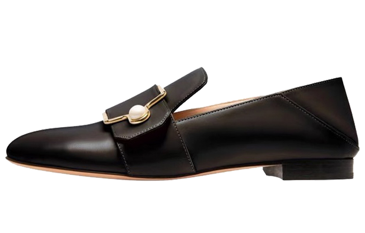 (W) BALLY Loafer 'Black Leather'
