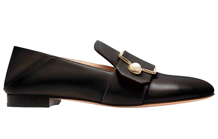 (W) BALLY Loafer 'Black Leather' 圖 2