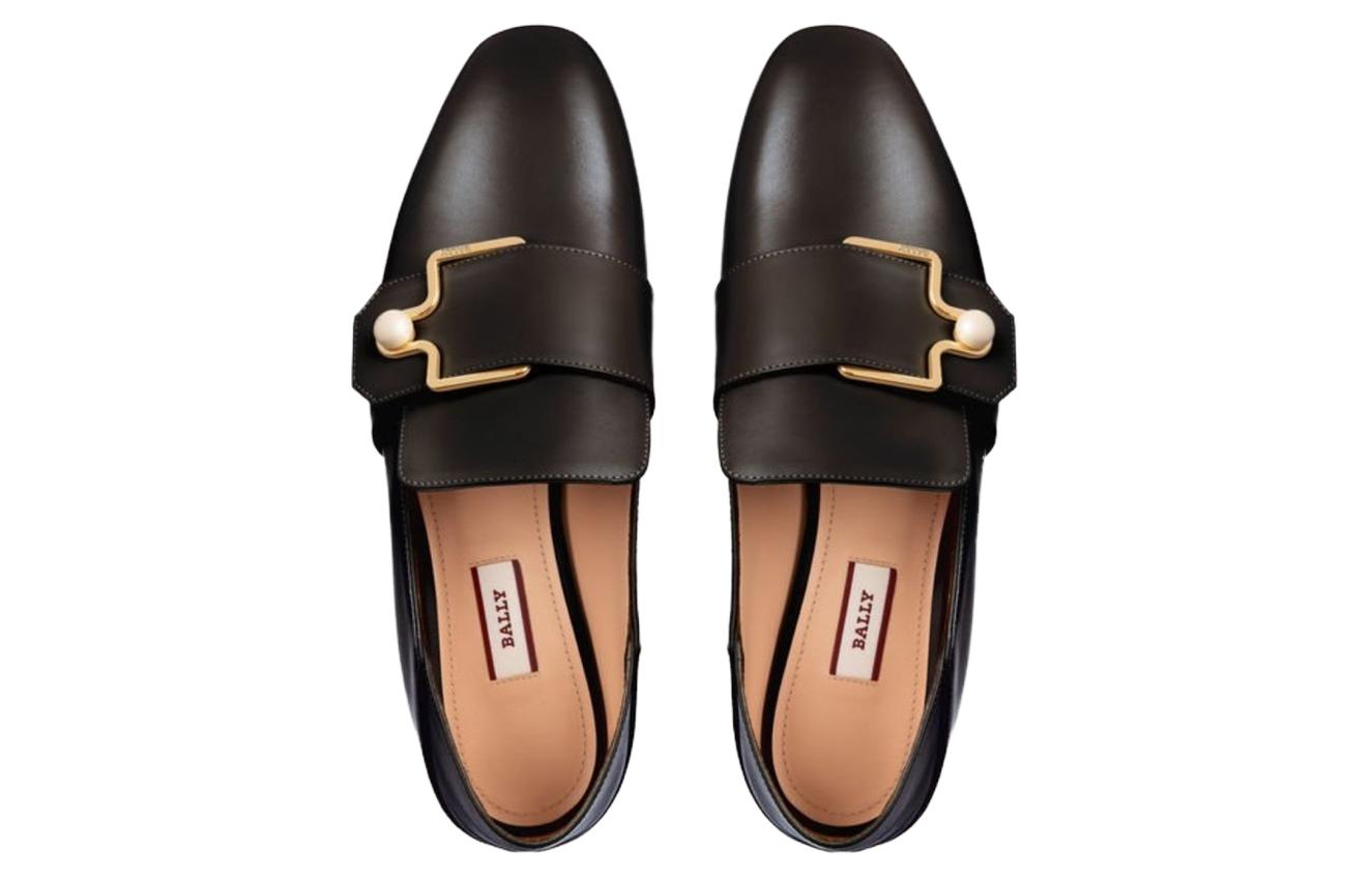 (W) BALLY Loafer 'Black Leather' 圖 5