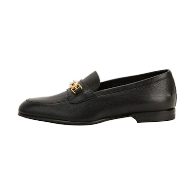 (W) BALLY Loafer 'Black Sheepskin'