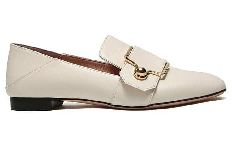 (W) BALLY Loafer 'Bone White with Metal Buckle' 圖 2