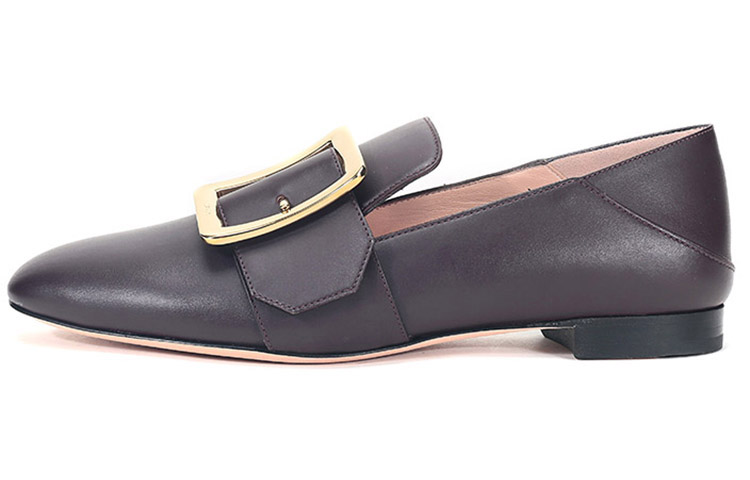 (W) BALLY Loafer 'Brown Buckle'