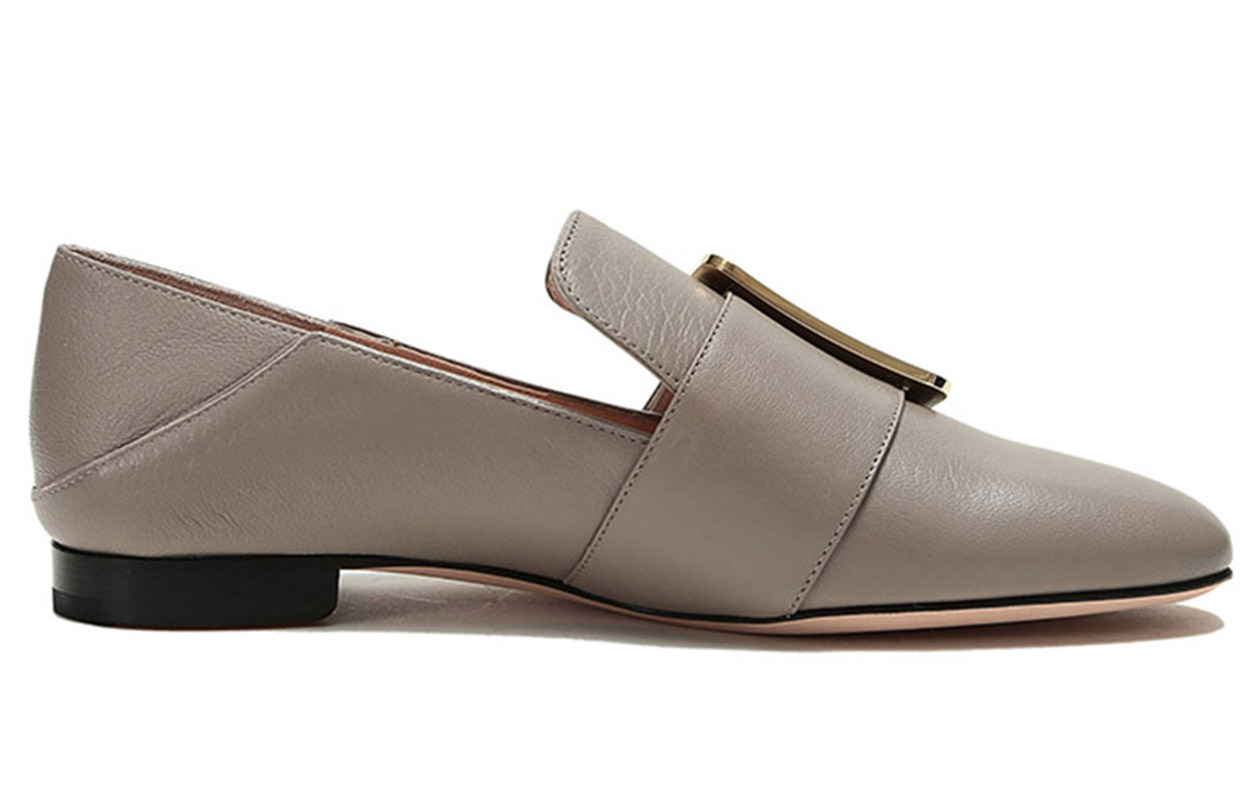 (W) BALLY Loafer 'Ivory Grey Buckle' 圖 2