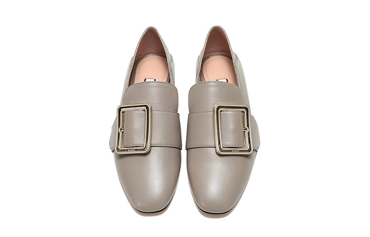 (W) BALLY Loafer 'Ivory Grey Buckle' 圖 4