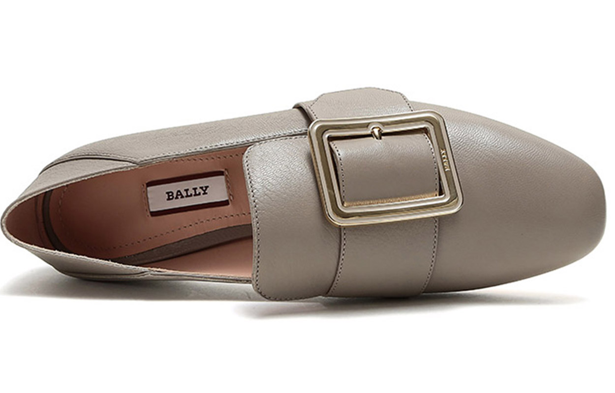(W) BALLY Loafer 'Ivory Grey Buckle' 圖 5