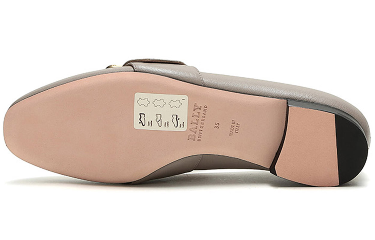 (W) BALLY Loafer 'Ivory Grey Buckle' 圖 6