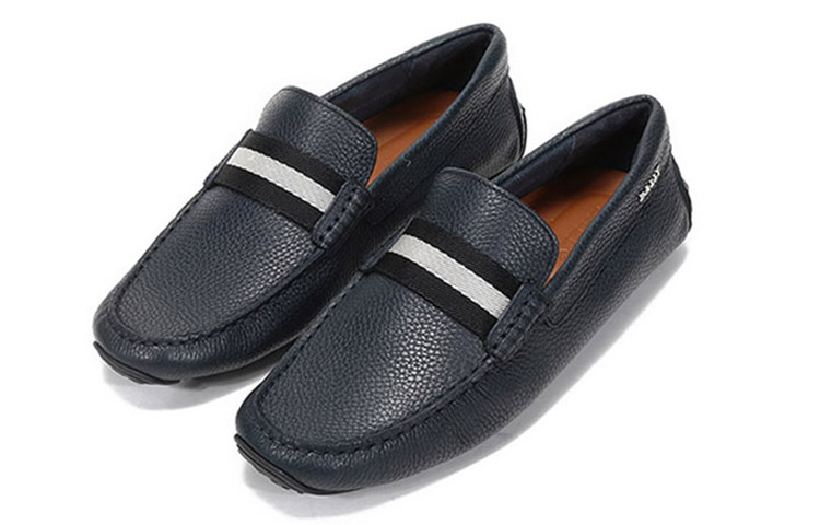 Lookbook (W) 발리 네이비 가죽 로퍼 6234464