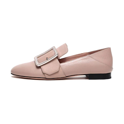 (W) BALLY Loafer 'Nude Pink Buckle'
