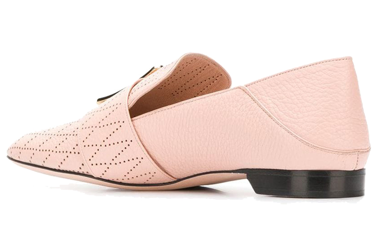 (W) BALLY Loafer 'Pink Embossed Buckle' 圖 3