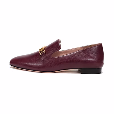 (W) BALLY Loafer 'Retro Versatile Purple Red'