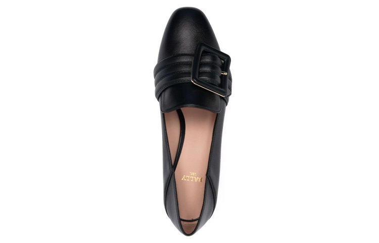 (W) BALLY Loafer 'Simple Black' 圖 5