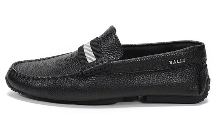 (Women) BALLY Loafer 'Simple Black Leather' 6234463