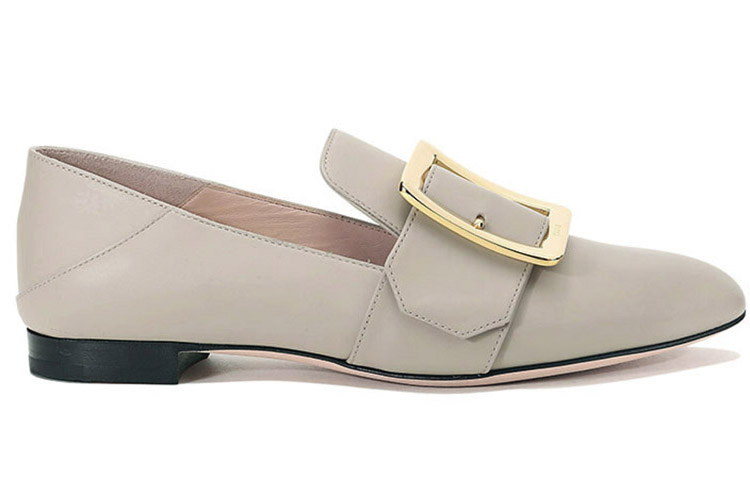 (W) BALLY Loafer 'Simple Buckle Grey' 圖 2