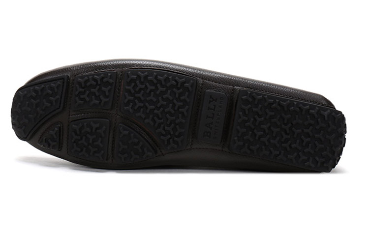 (W) BALLY Loafer 'Simplified Casual Brown Grey Leather' 圖 6