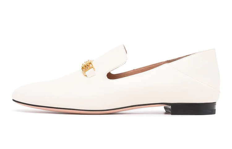 (W) BALLY Loafer 'White Fashion'