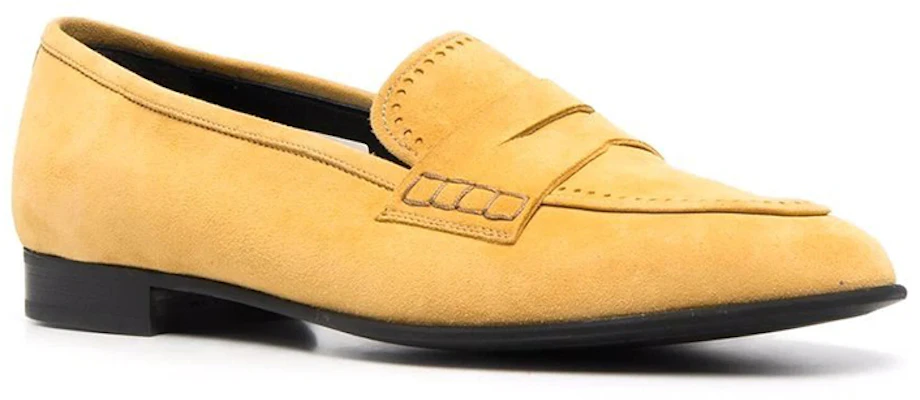 BALLY巴利 绒面革樂福鞋 女款 黃色 Order BALLY巴利 绒面革樂福鞋 女款 黃色