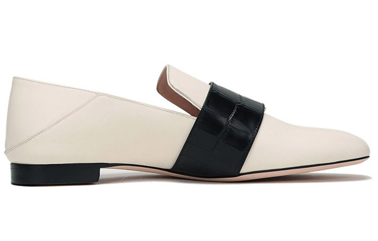 (W) BALLY Loafer Flat 'Bone White Metal Buckle' 圖 2