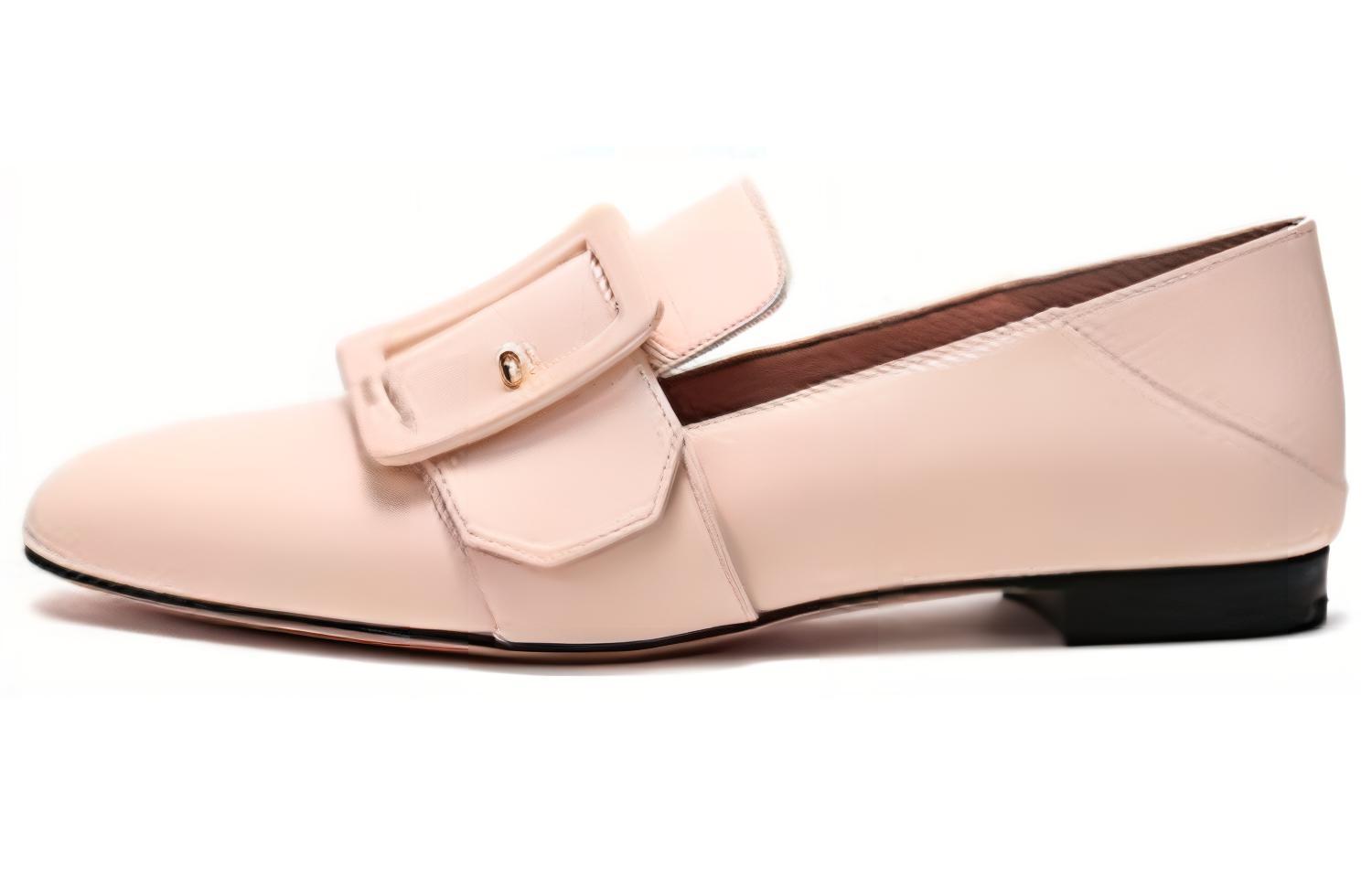 (Women) BALLY Loafer Flat 'Pink Buckle' 6231232