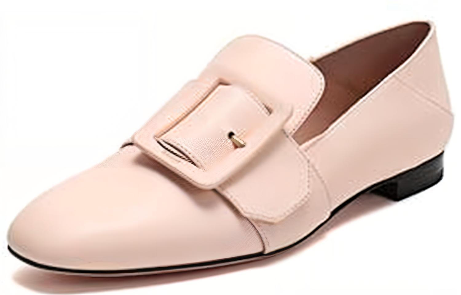 Lookbook (Women) BALLY Loafer Flat 'Pink Buckle' 6231232