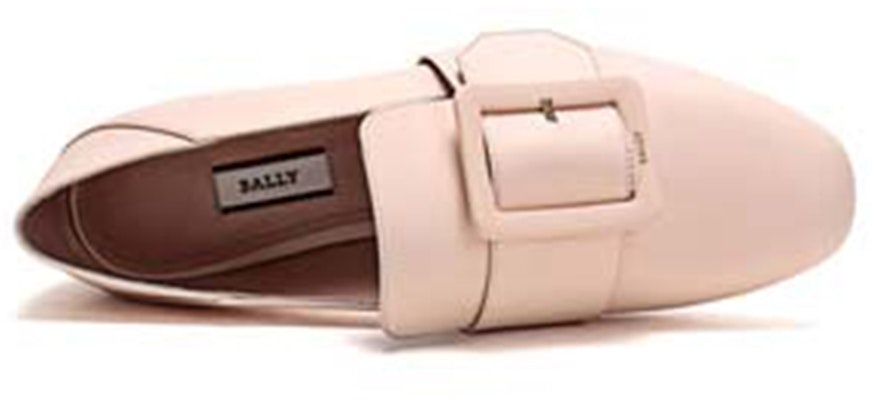 (Women) BALLY Loafer Flat 'Pink Buckle' 6231232 Lookbook (Women) BALLY Loafer Flat 'Pink Buckle' 6231232