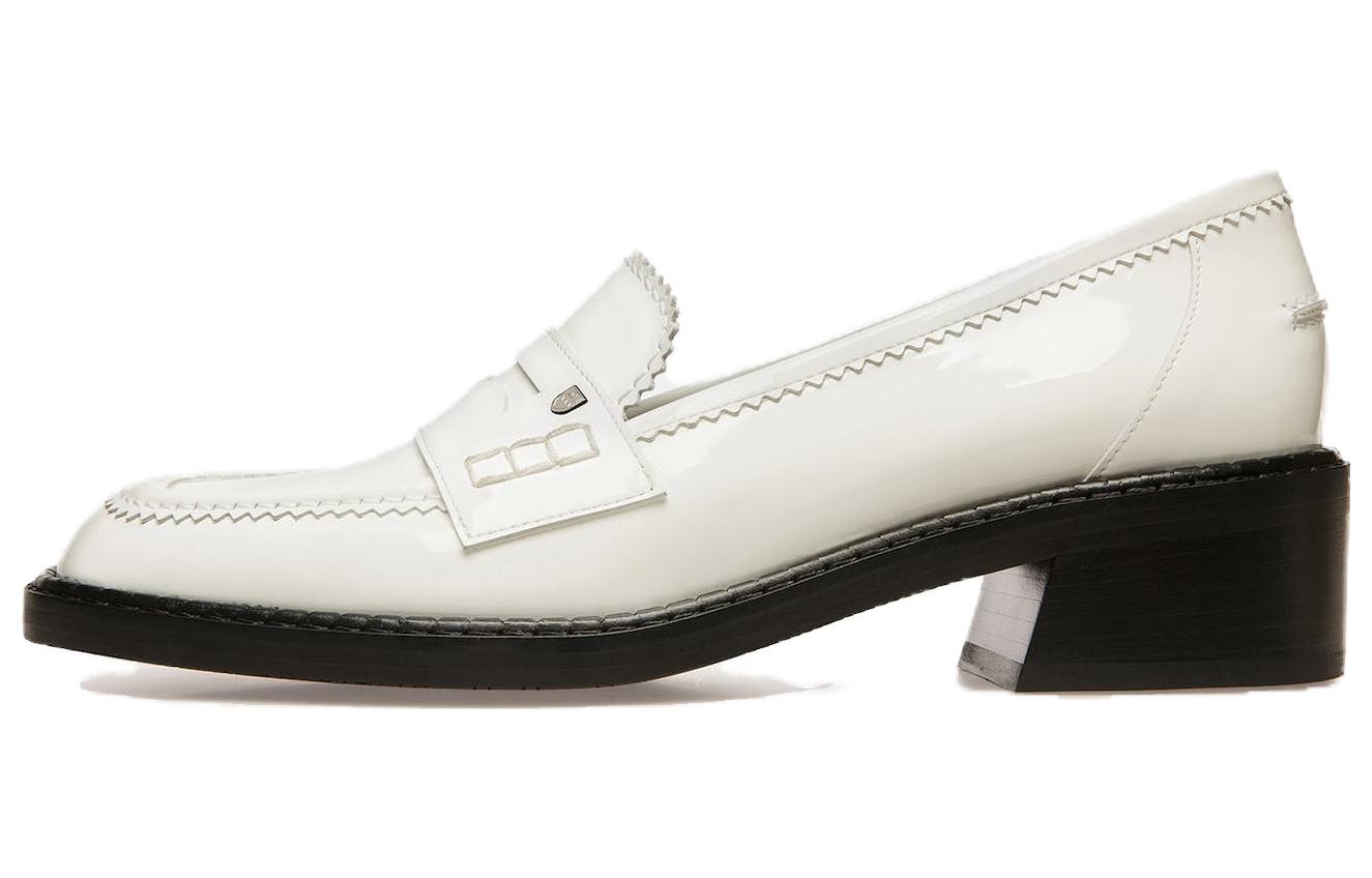 (W) BALLY Loafer Low 'Patent White'