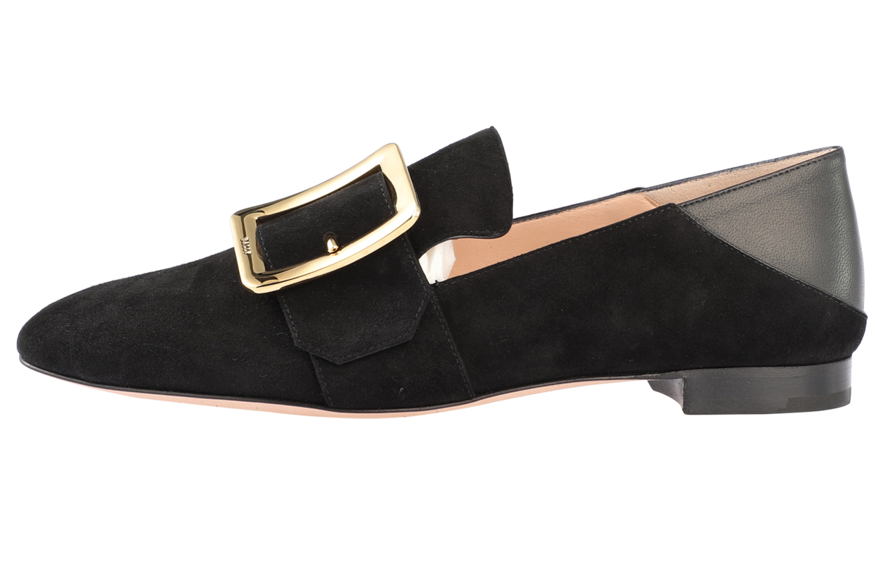 Buy (W) BALLY Mocasín con Hebilla 'Moda Terciopelo Negro' 6228187