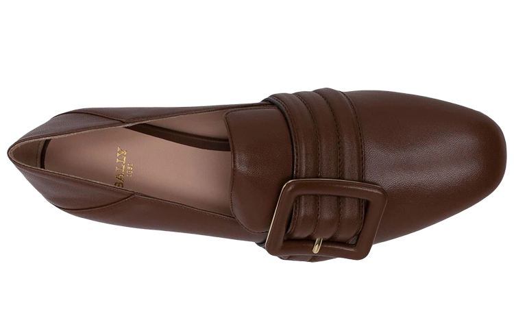 (W) BALLY Loafer with Buckle Detail 'Brown' 圖 4