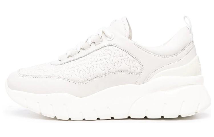 (W) BALLY Logo-Embossed 'White'