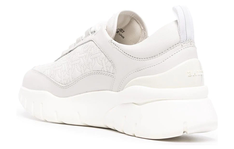 (W) BALLY Logo-Embossed 'White' 圖 3
