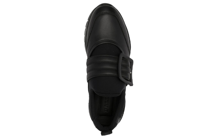 (W) BALLY Logo-Print Buckle 'Black' 圖 4