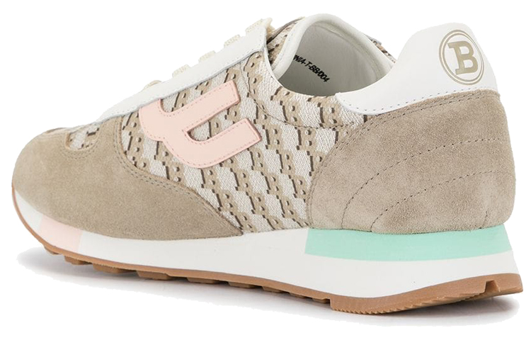 (W) BALLY Logo Print 'Fashion Versatile Low-Top Pink' 圖 3