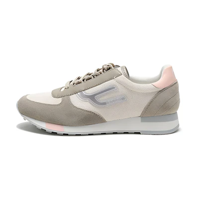 (W) BALLY Logo Print Casual Sneakers 'Beige'
