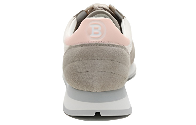 (W) BALLY Logo Print Casual Sneakers 'Beige' 圖 4
