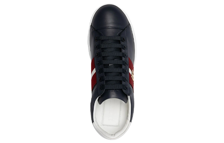 Shop (W) BALLY 蓝色低帮休闲皮革运动鞋 6237830