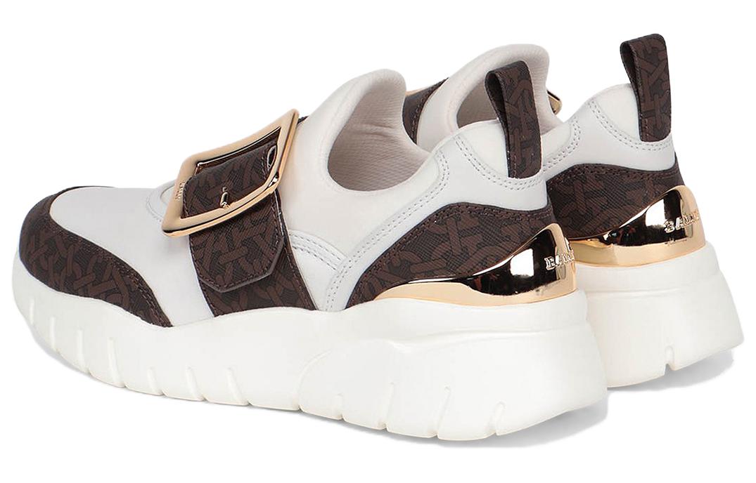 (W) BALLY Low-Top Casual Running Shoes 'White' 圖 4