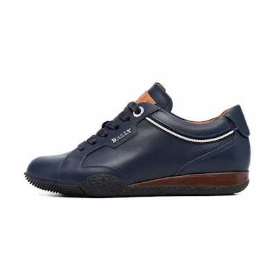 (W) BALLY Low-Top Lace-Up Sneaker 'Deep Blue'