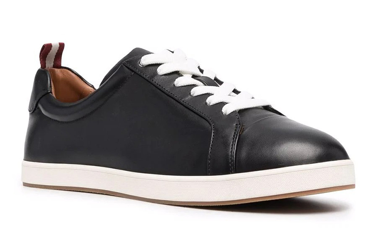 Order (W) BALLY 黑色低帮皮革运动鞋 6220262